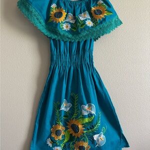Traditional Mexican Girls Dress